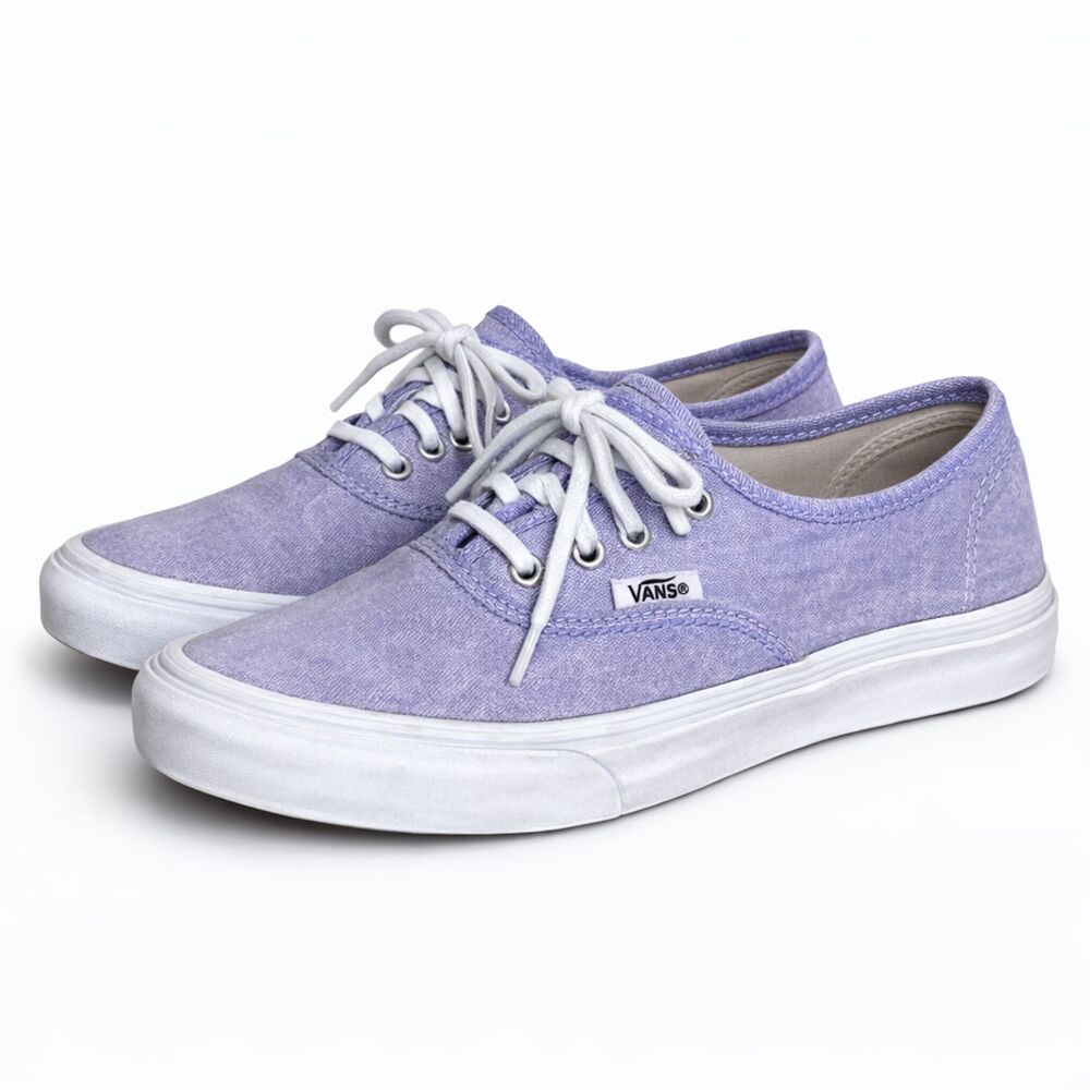 VANS LOW TOP SKATER CASUAL EVERYDAY SIMPLE BASIC CLASSIC SNEAKERS PURPLE GIRLIE